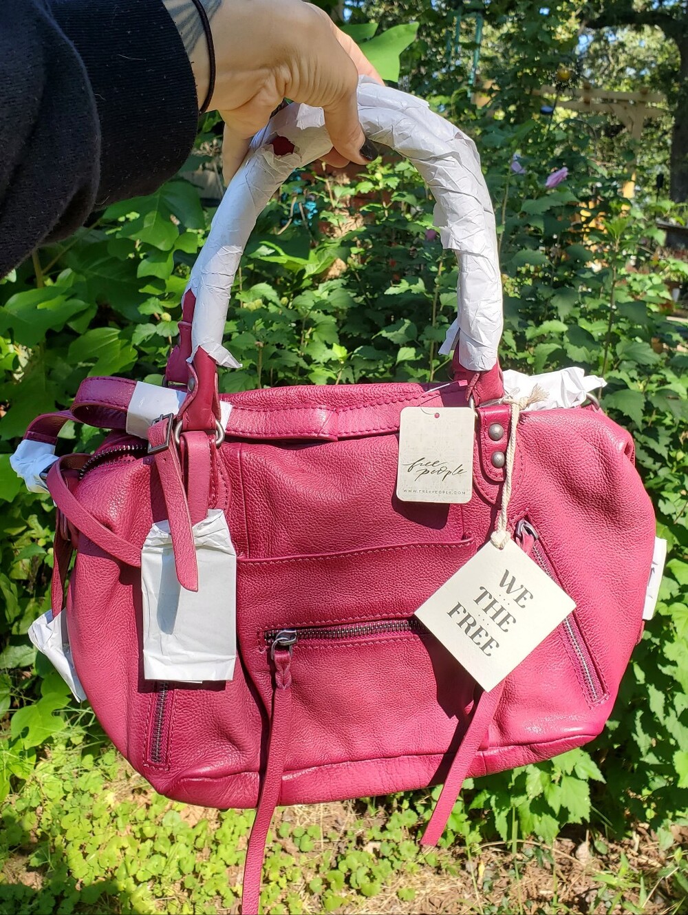 Free People Baby Emerson Tote In Acai